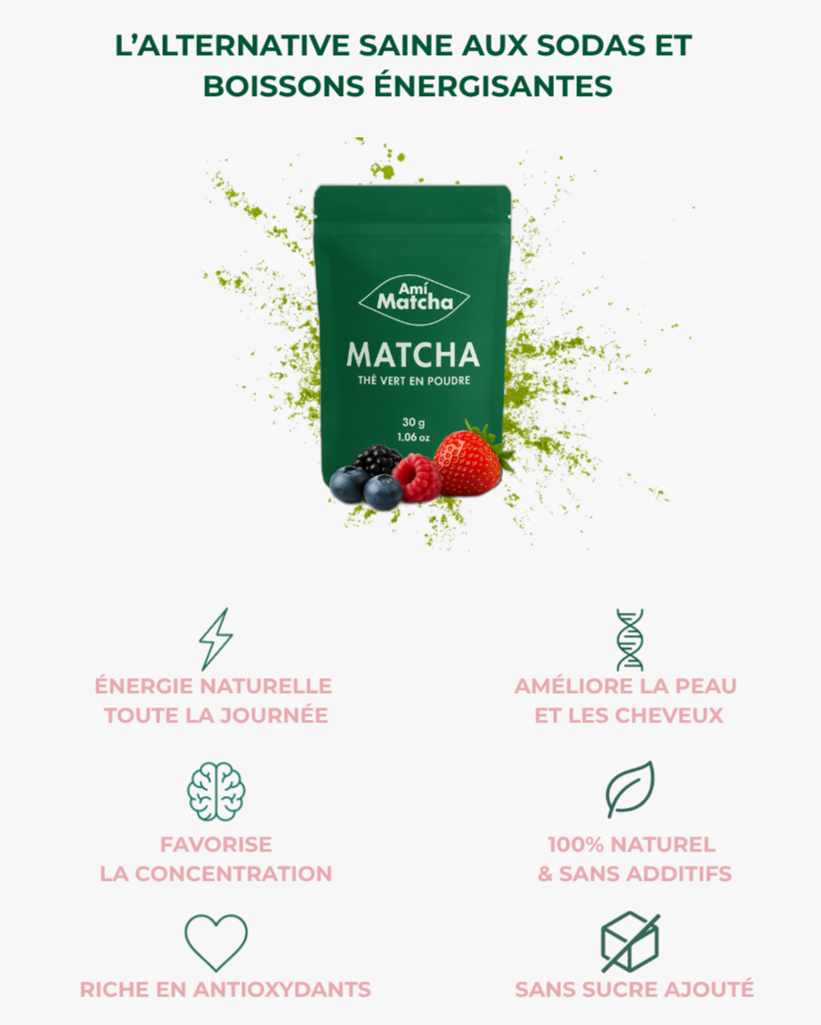 Matcha Cérémonial – 30g (Origine Japon)